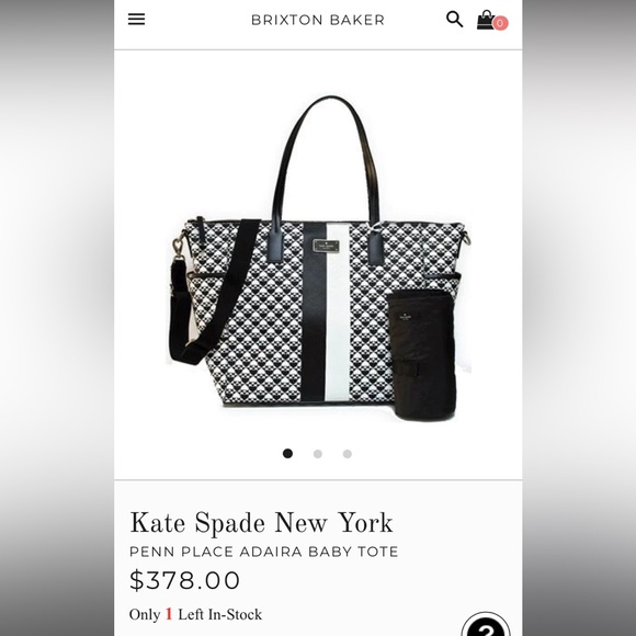 Adaira Kate Spade Diaper Bag